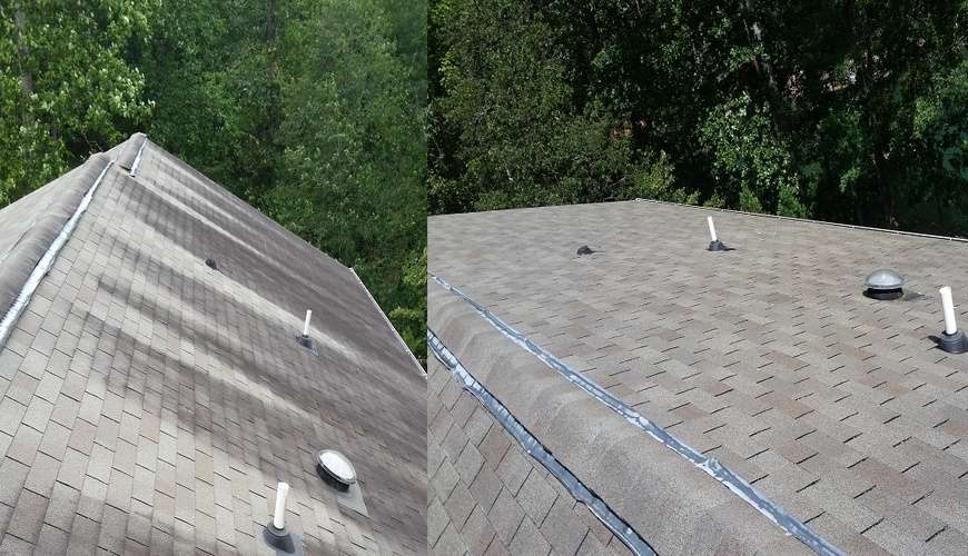 roof cleaning header